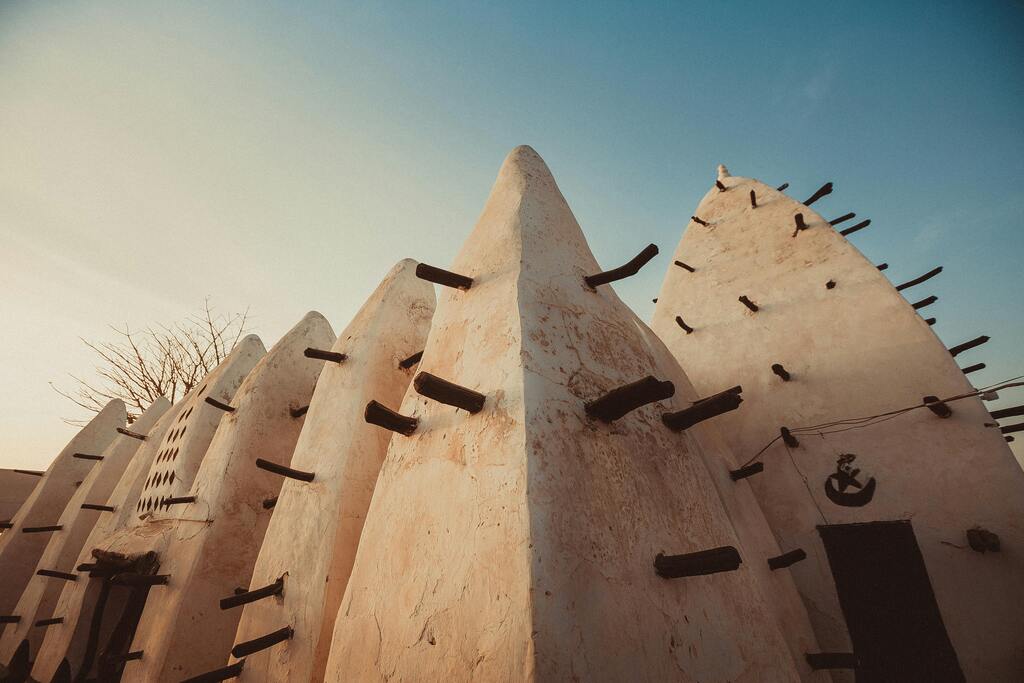 Mosque at Larabanga, oldes West African Mosque, Ghana