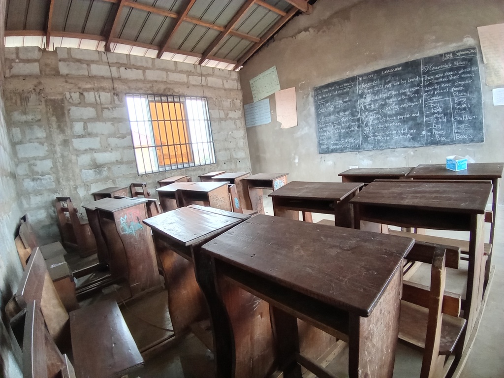 Ghana 2026 - That's a school. A privately owned
