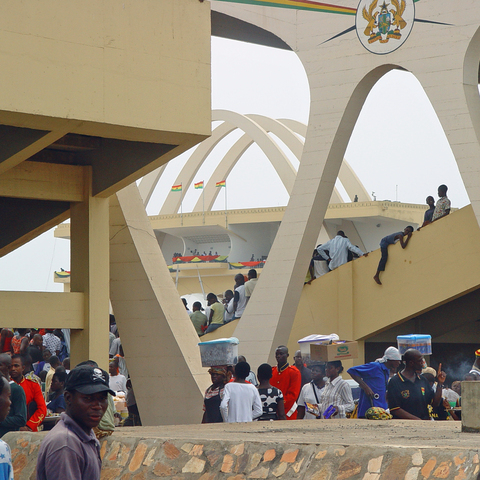 Black Star Square Independence Square Accra (c) Remo Kurka