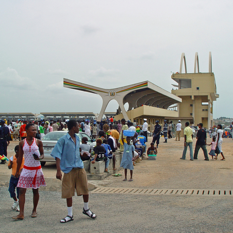 Black Star Square Independence Square Accra (c) Remo Kurka