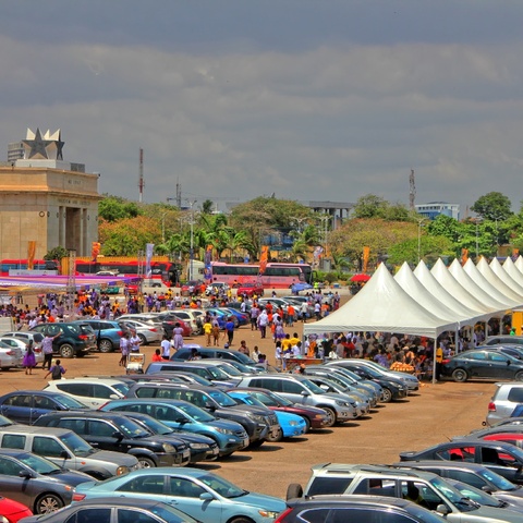 Black Star Square Independence Square Accra (c) Remo Kurka