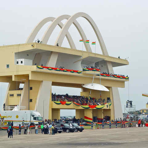 Black Star Square Independence Square Accra (c) Remo Kurka